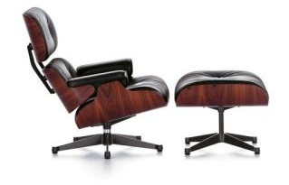 Eames Klassiker Lounge Chair mit Ottoman von Charles & Ray Eames Eames Klassiker Lounge Chair mit Ottoman von Charles & Ray Eames