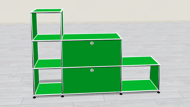 Highboard XL, grün<br>