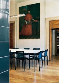 USM zwischen Renaissance
und Rokoko, zwischen Marmor
und Muranoleuchtern: In der
Stiftung Querini Stampalia haben
berühmte Architekten ihre Spuren
hinterlassen. Stilepochen,
Renovationen, Antiquitäten und
modernes Design treffen sich
zu einer unnachahmlichen
Mischung. USM zwischen Renaissance
und Rokoko, zwischen Marmor
und Muranoleuchtern: In der
Stiftung Querini Stampalia haben
berühmte Architekten ihre Spuren
hinterlassen. Stilepochen,
Renovationen, Antiquitäten und
modernes Design treffen sich
zu einer unnachahmlichen
Mischung.