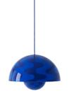 Details &Tradition Flowerpot VP2 Pendelleuchte Flowerpot VP2 Pendelleuchte, Cobalt blue/twilight blue