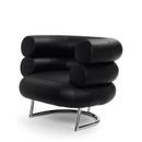 Bibendum Armchair, Leder schwarz