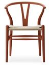 CH24 Wishbone Chair Soft Special Edition, Soft Terracotta