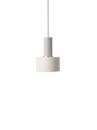 Details Ferm Living Collect Lighting Collect Lighting, Niedrig, Light grey, Disc, Light grey