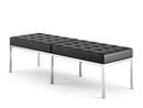 Florence Knoll Bank, Dreisitzer, Volo, Black