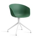 About A Chair AAC 20, Teal green 2.0, Aluminium weiß pulverbeschichtet