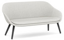 About A Lounge Sofa for Comwell, Divina Melange 120 - hellgrau, Eiche schwarz lackiert