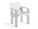 Crate Dining Chair, Kiefer weiß lackiert