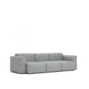 Mags Soft Sofa Kombination 1, 3 Sitzer, Hallingdal - warmgrau