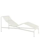 Details Hay Palissade Chaise Longue Palissade Chaise Longue, Cream white, Ohne Auflage, Ohne Nackenkissen