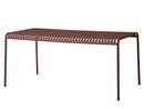 Palissade Table, Iron red, L 170 x B 90 cm