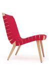 Risom Lounge Stuhl, Rot