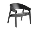 Cover Lounge Chair, Schwarz/Leder schwarz