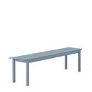 Details Muuto Linear Steel Bench Linear Steel Bench , L 170 x B 39 cm, Pale blue