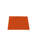 Filzauflage für USM Haller Regal, 50 x 50 cm, Ohne Polster, orange
