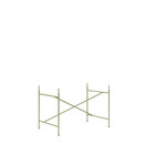 Eiermann 1 Tischgestell , Olivgrün, mittig, 110 x 66 cm, Mit Verlängerung (Höhe 72-85 cm)