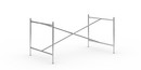 Eiermann 2 Tischgestell , Chrom, senkrecht, mittig, 135 x 78 cm, Ohne Verlängerung (Höhe 66 cm)