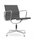 Aluminium Chair EA 107 / EA 108, EA 108 - drehbar, Poliert, Hopsak, Dunkelgrau