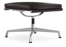 Soft Pad Chair EA 223, Untergestell poliert, Leder Standard chocolate, Plano braun