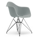 Eames Plastic Armchair RE DAR, Hellgrau, Ohne Polsterung, Ohne Polsterung, Standardhöhe - 43 cm, Beschichtet basic dark