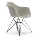 Eames Plastic Armchair RE DAR, Kieselstein, Ohne Polsterung, Ohne Polsterung, Standardhöhe - 43 cm, Beschichtet basic dark