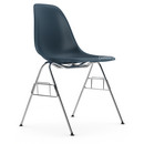 Eames Plastic Side Chair RE DSS, Meerblau, Ohne Polsterung, Ohne Polsterung, Ohne Reihenverbindung (DSS-N)