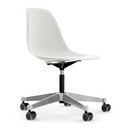 Eames Plastic Side Chair RE PSCC, Weiß, Ohne Polsterung, Ohne Polsterung