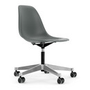 Eames Plastic Side Chair RE PSCC, Granitgrau RE, Ohne Polsterung, Ohne Polsterung