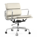 Soft Pad Chair EA 217, Poliert, Leder Standard snow, Plano weiß