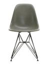 Eames Fiberglass Chair DSR, Eames raw umber, Pulverbeschichtet basic dark glatt