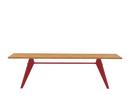 EM Table, 260 x 90 cm, Eiche natur massiv, geölt, Japanese red