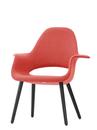 Organic Chair, Poppy red / elfenbein