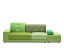 Polder Sofa, Armlehne links, Stoffmix green