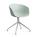 Hay - About A Chair AAC 20, Dusty mint 2.0, Aluminium poliert