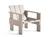 Hay - Crate Lounge Chair, Kiefer london fog lackiert