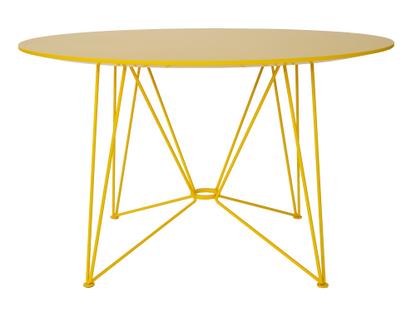 The Ring Table Indoor Laminat Zitrusgelb
