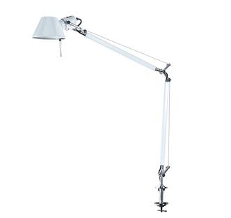 Tolomeo Tavolo Weiß|mit Schraubklemme für beliebige Tischplatte|Halogenlampe