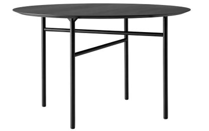 Snaregade Round Table Ø 120 cm|Eichefurnier schwarz