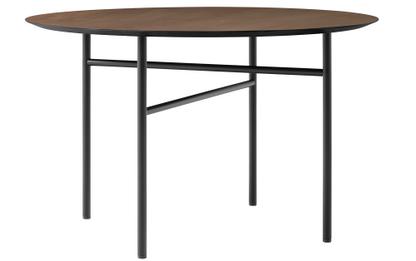 Snaregade Round Table Ø 120 cm|Eichefurnier dunkel gebeizt