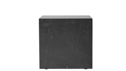 Plinth Side Table H 40 x B 40 x T 40 cm|Schwarz