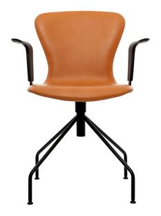 PLAYchair Swing Mit Armlehnen|Leder cognac