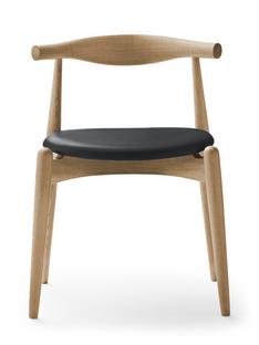 CH20 Elbow Chair Eiche geseift|Leder anthrazit