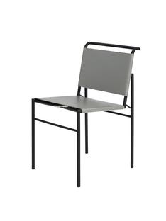Roquebrune Chair Grau|Schwarz pulverbeschichtet