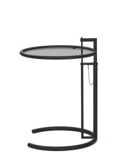 Adjustable Table E 1027 Black Version Parsolglas grau