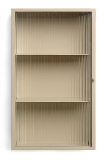 Haze Wall Cabinet Cashmere - Riffelglas