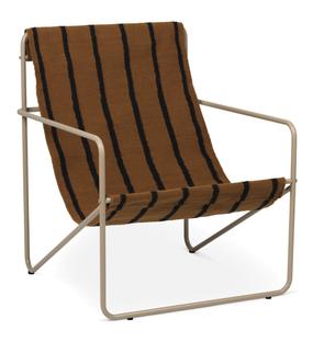Desert Lounge Chair Cashmere / stripes