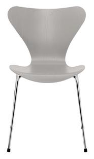 Serie 7 Stuhl 3107 Gefärbte Esche|Nine grey|Chrome