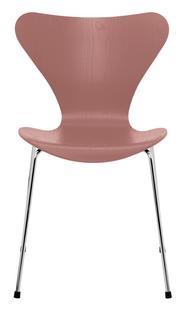 Serie 7 Stuhl 3107 Gefärbte Esche|Wild Rose|Chrome
