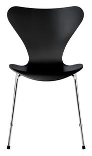 Serie 7 Stuhl 3107 Lack|Black|Chrome