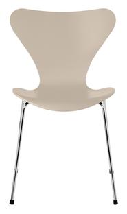 Serie 7 Stuhl 3107 Lack|Light beige|Chrome