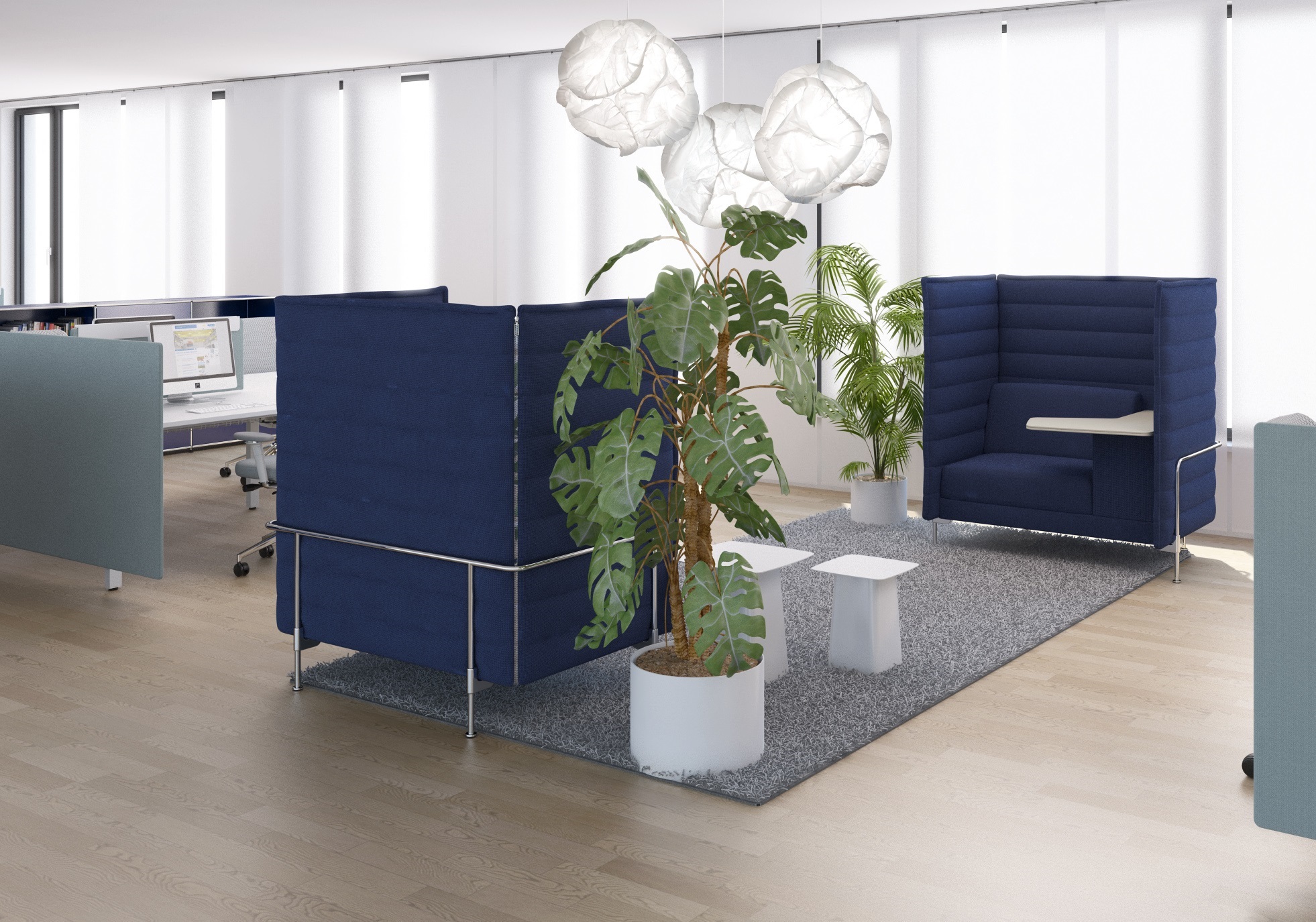 Nachhaltiges Büro Pflanzen